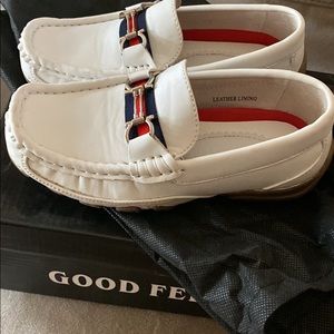 Boys baptism shoes